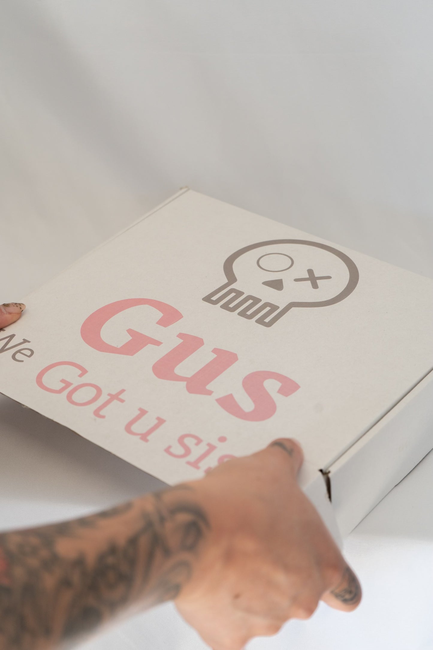Gus Gift Box - Black Ankle Sock