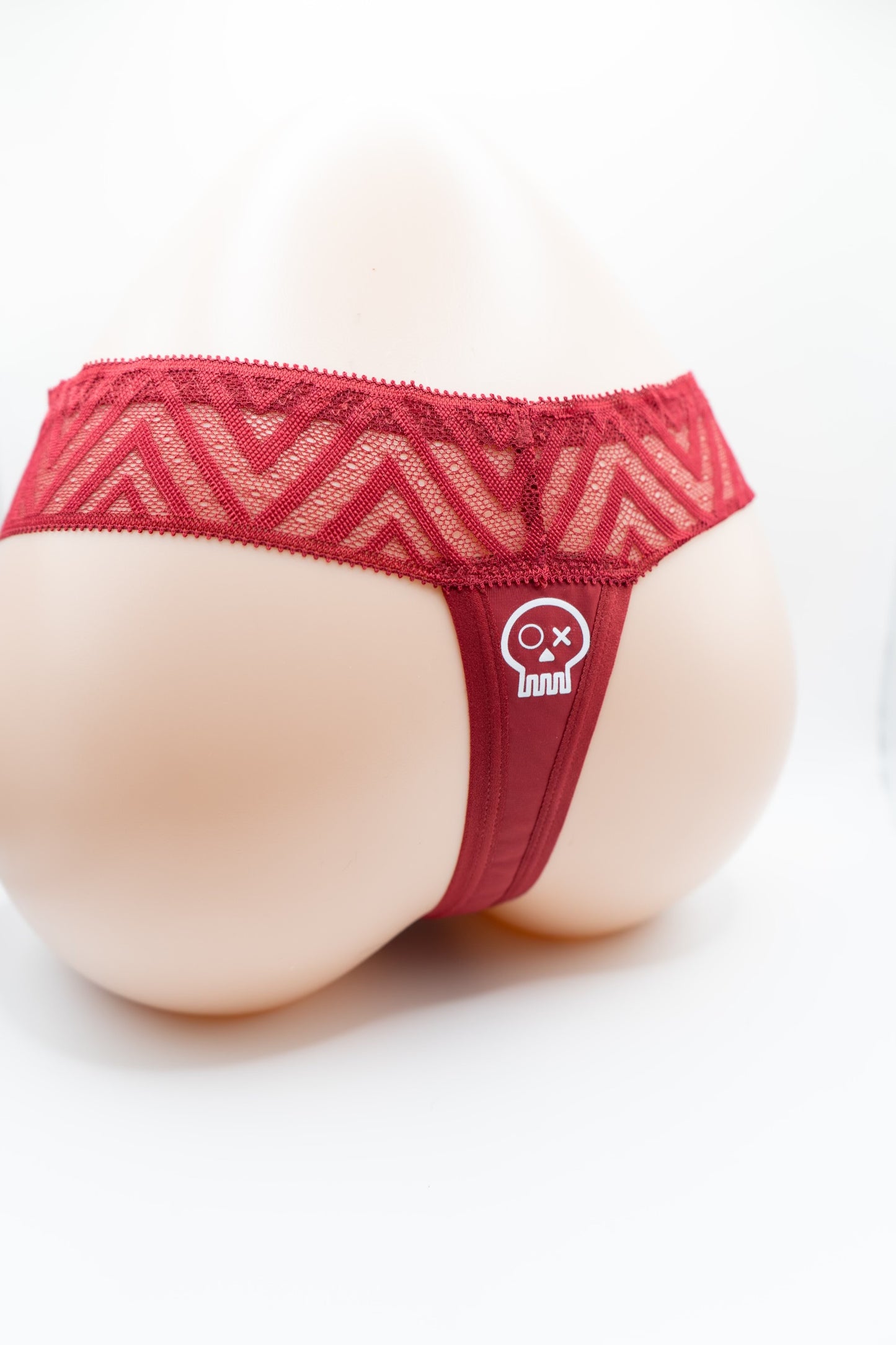 Lace Thong - Red