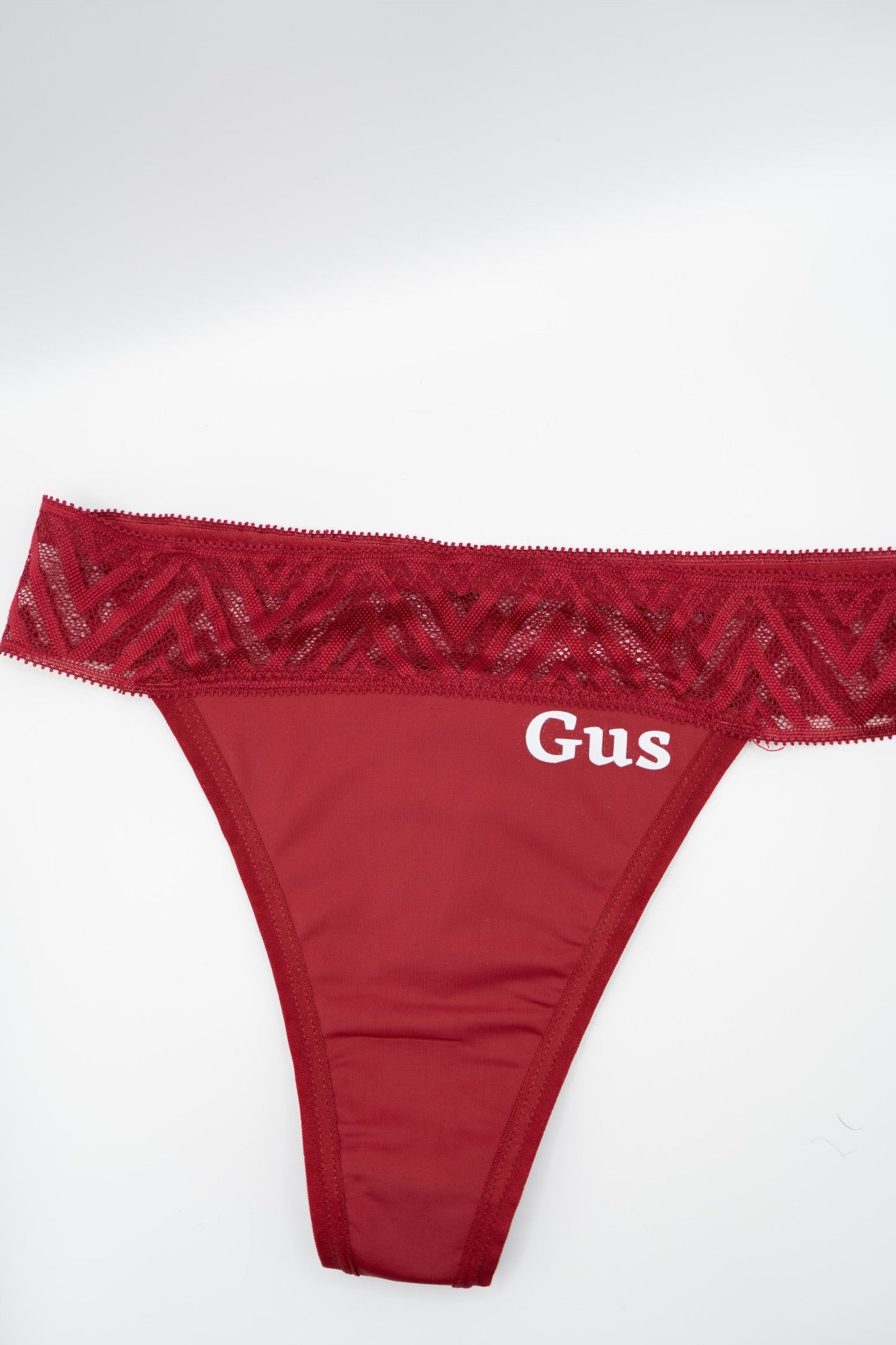 Lace Thong - Red