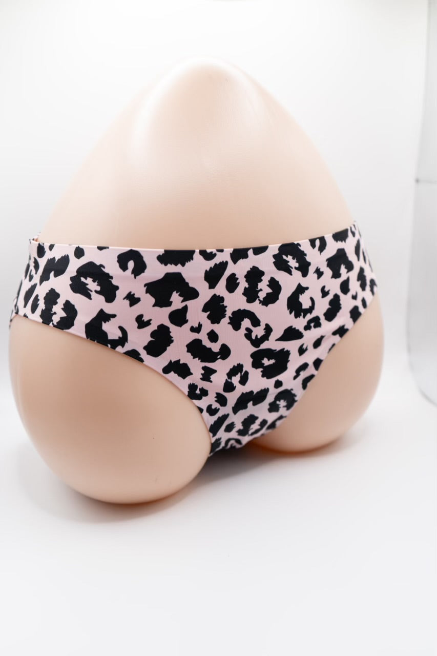 Full Pant - Pink leopard print