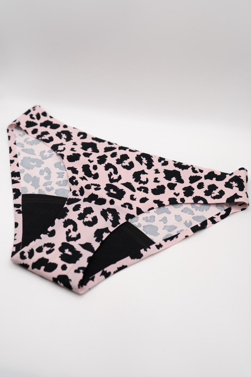 Full Pant - Pink leopard print