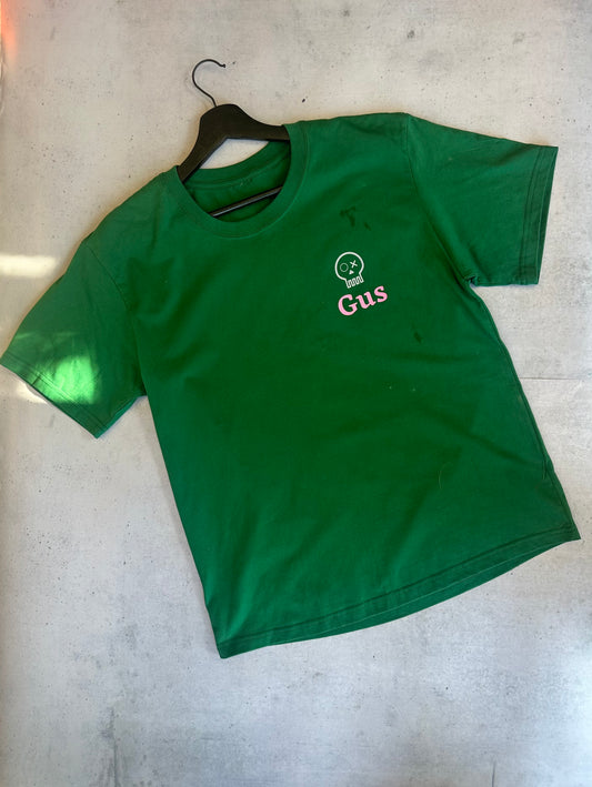 Gus T-Shirt - Green & Pink